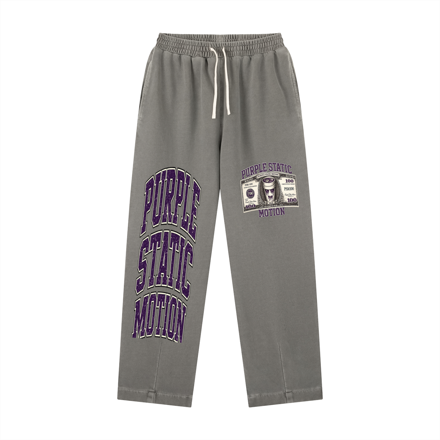 Vintage Washed Drawstring Sweatpants