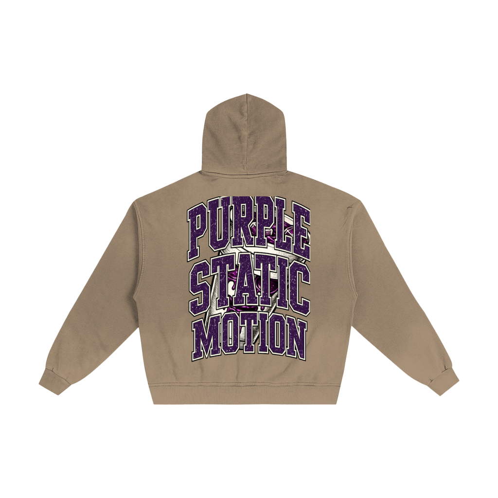 Hand-Frayed Sunfade Zip Hoodie