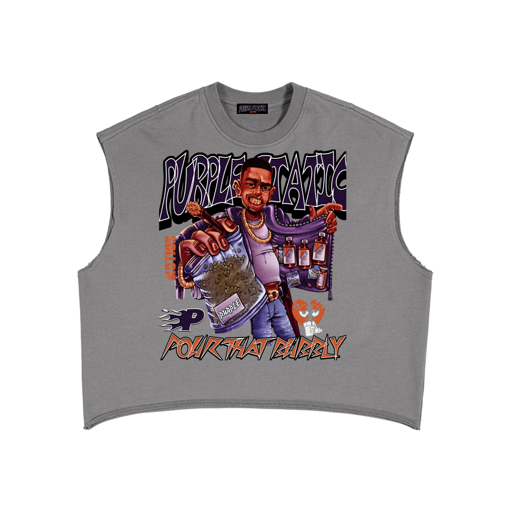 French Terry Boxy Tank Top
