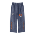 Snow Washed Straight Leg Pants
