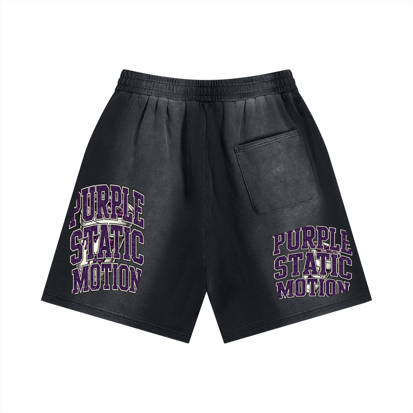 Sun Fade Distressed Shorts