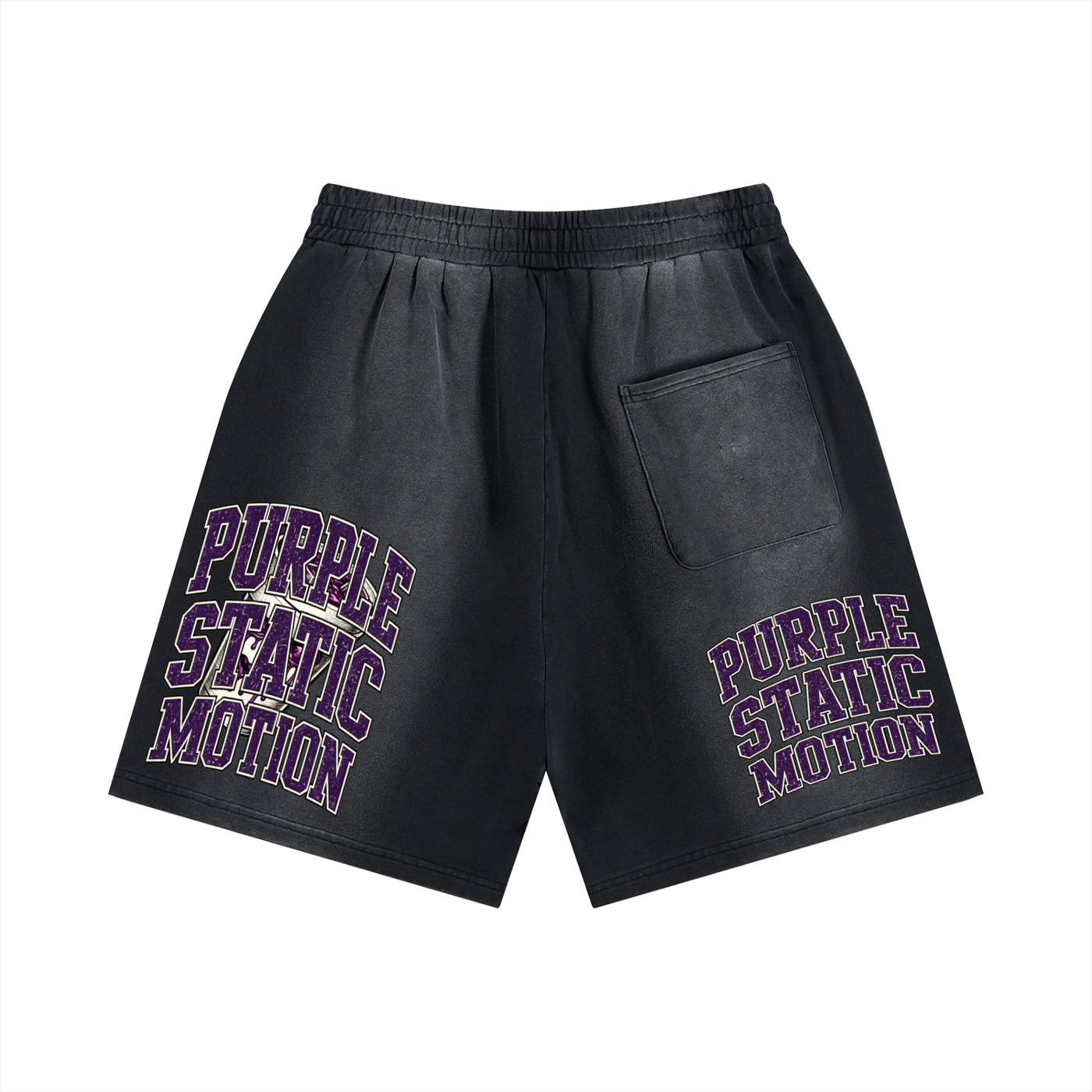 Sun Fade Distressed Shorts