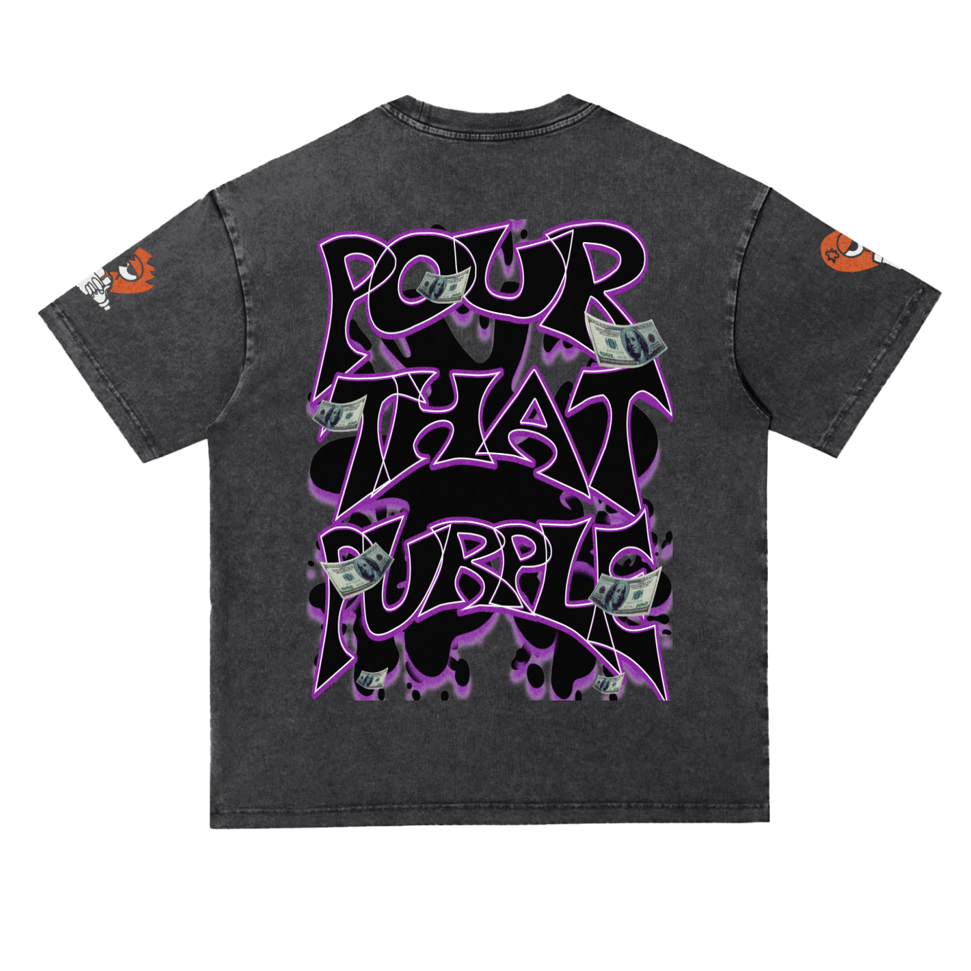 Snow Washed Heavyweight Oversize T-Shirt