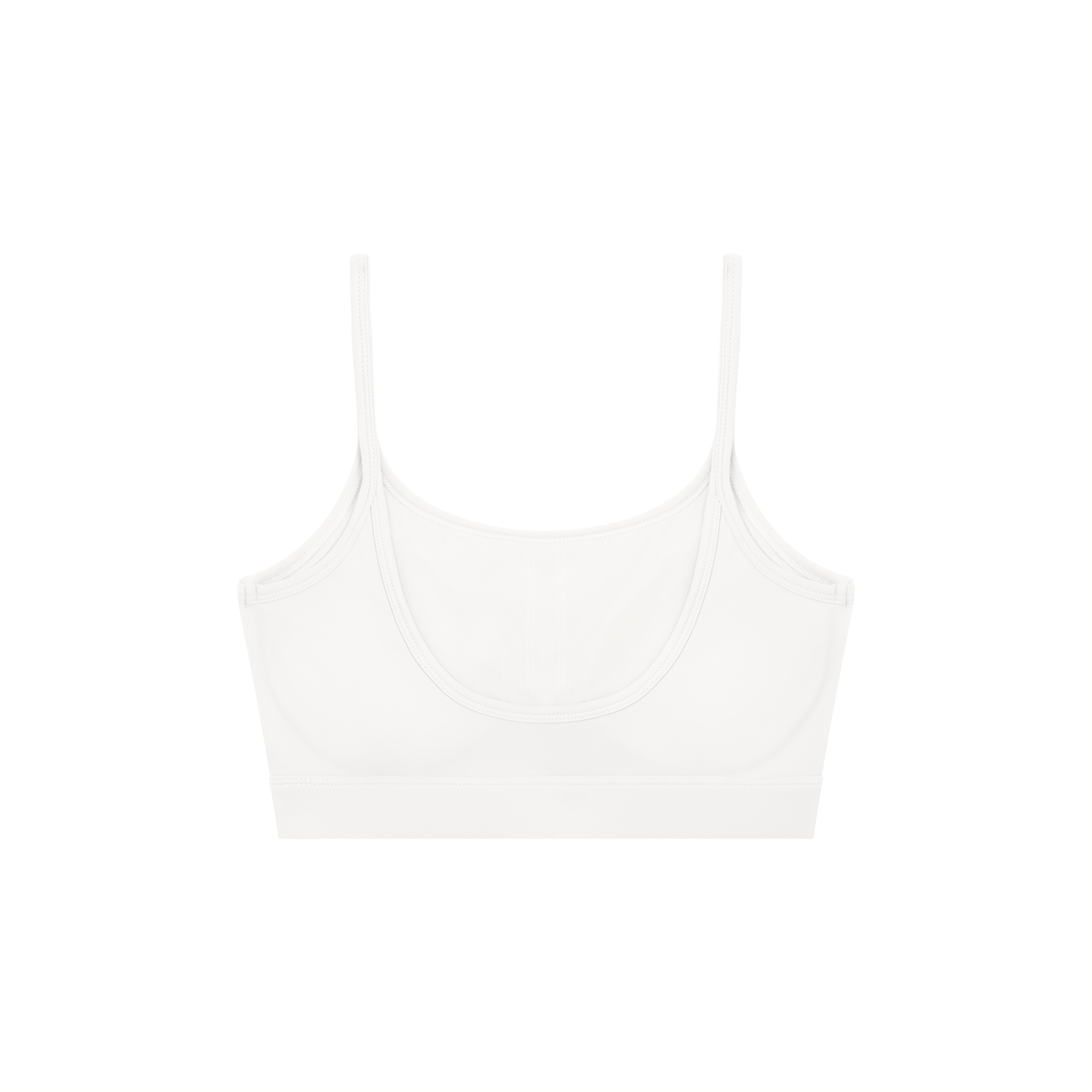 Women's Solid U-Neck Sports Bra