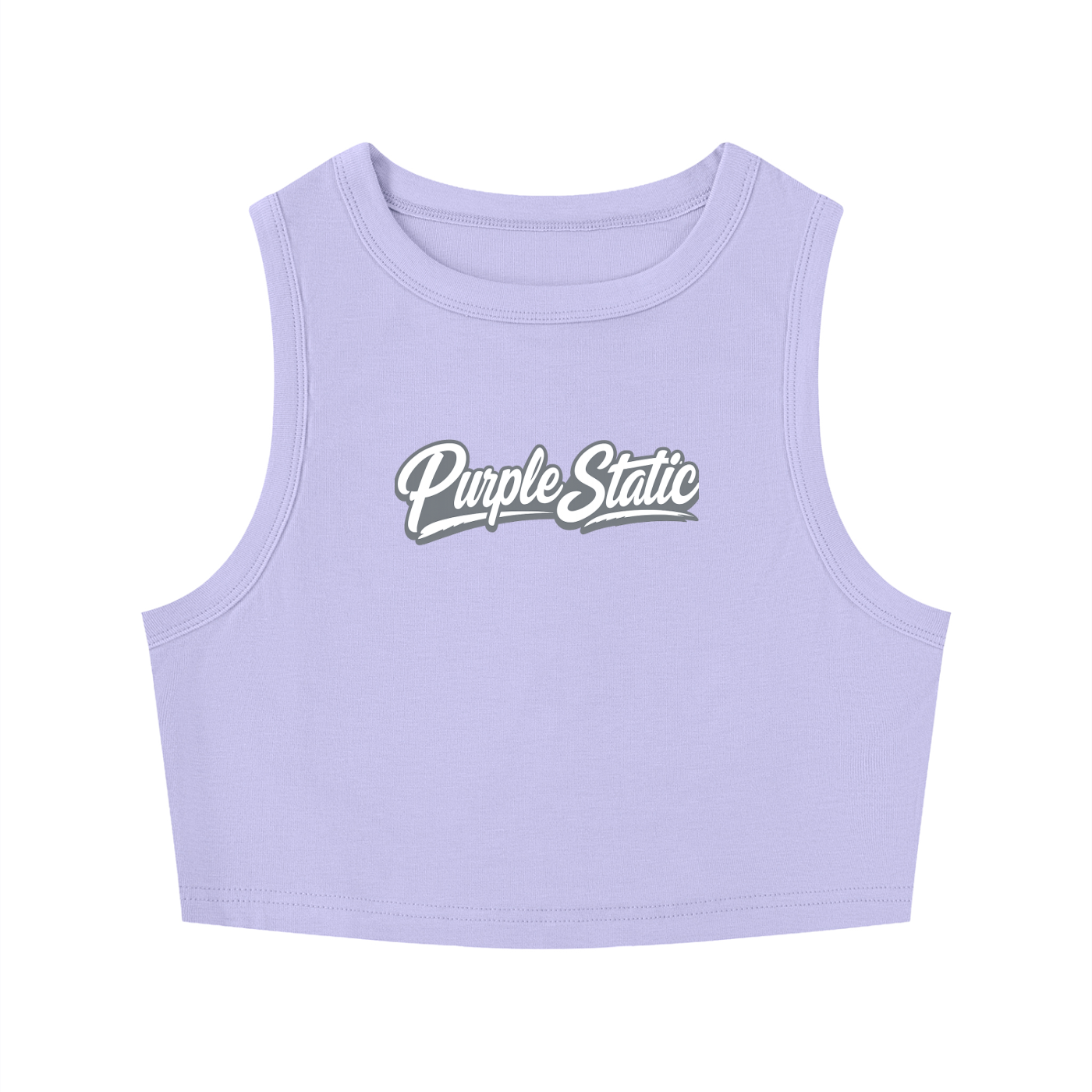 Women's Tight Crewneck Crop Tank Top