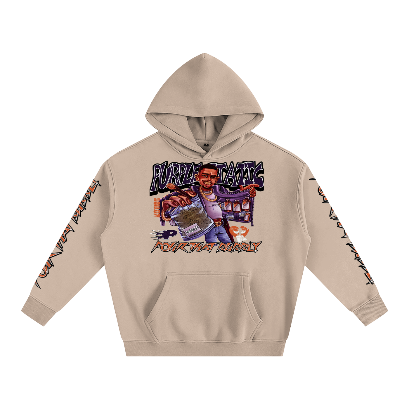 Oversize Fleeced Hoodie