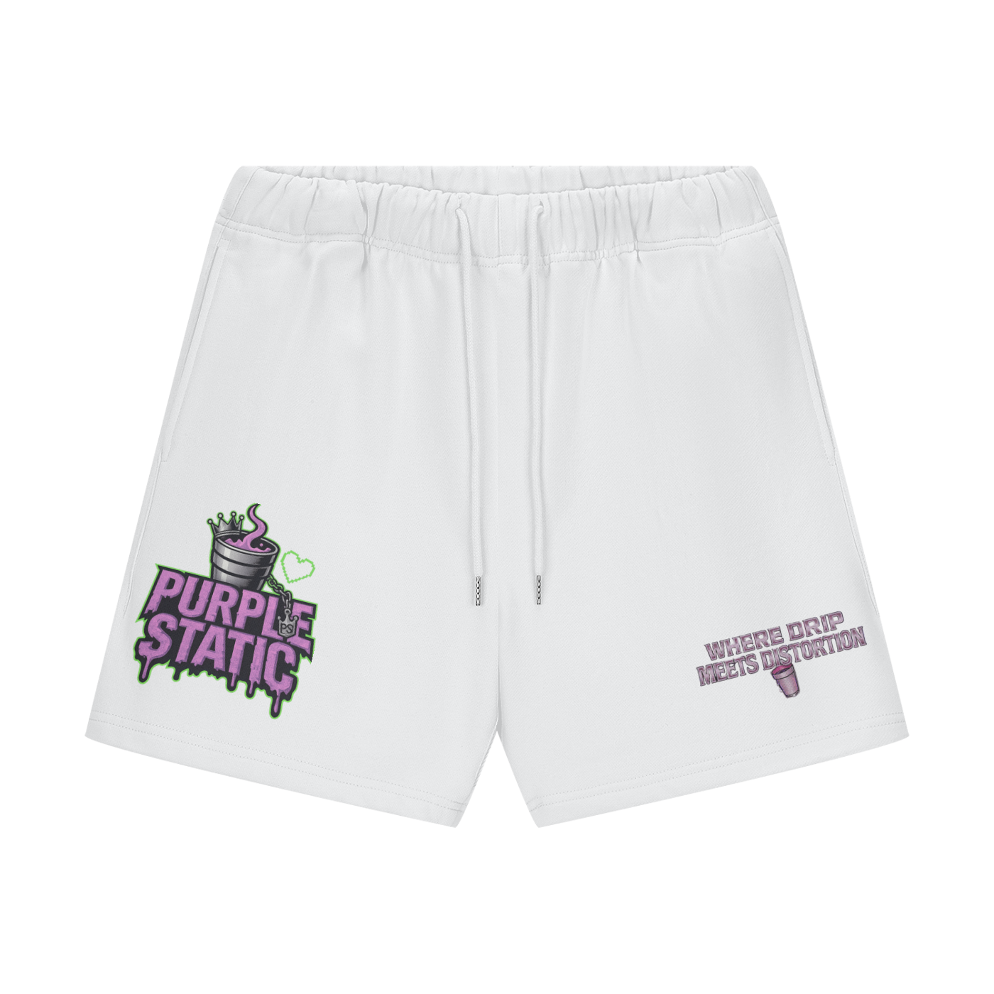 Streetwear Unisex Heavyweight 460G Fleece Loose Fit Shorts