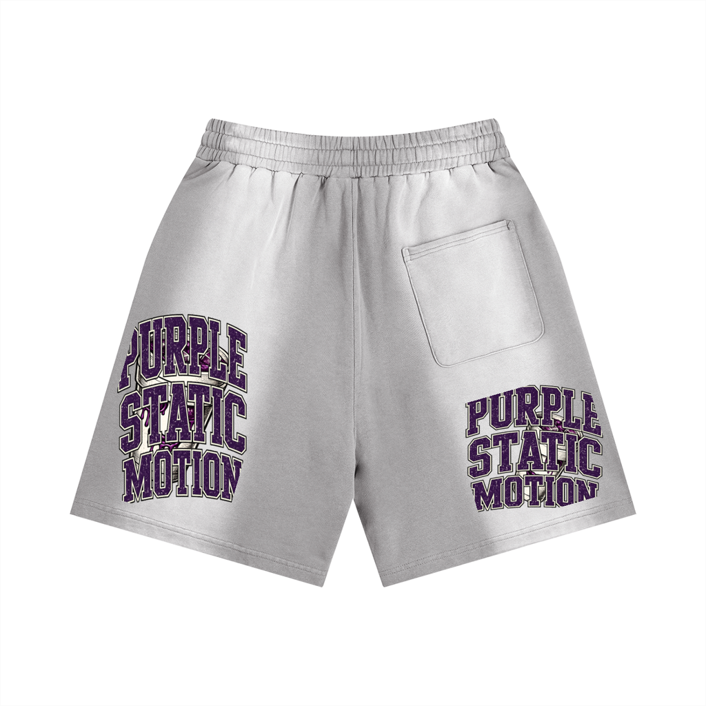 Sun Fade Distressed Shorts